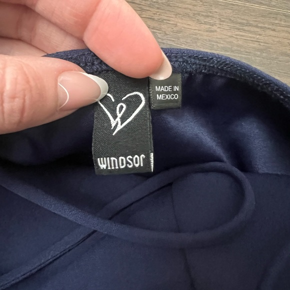 Navy party dress - Picture 2 of 2